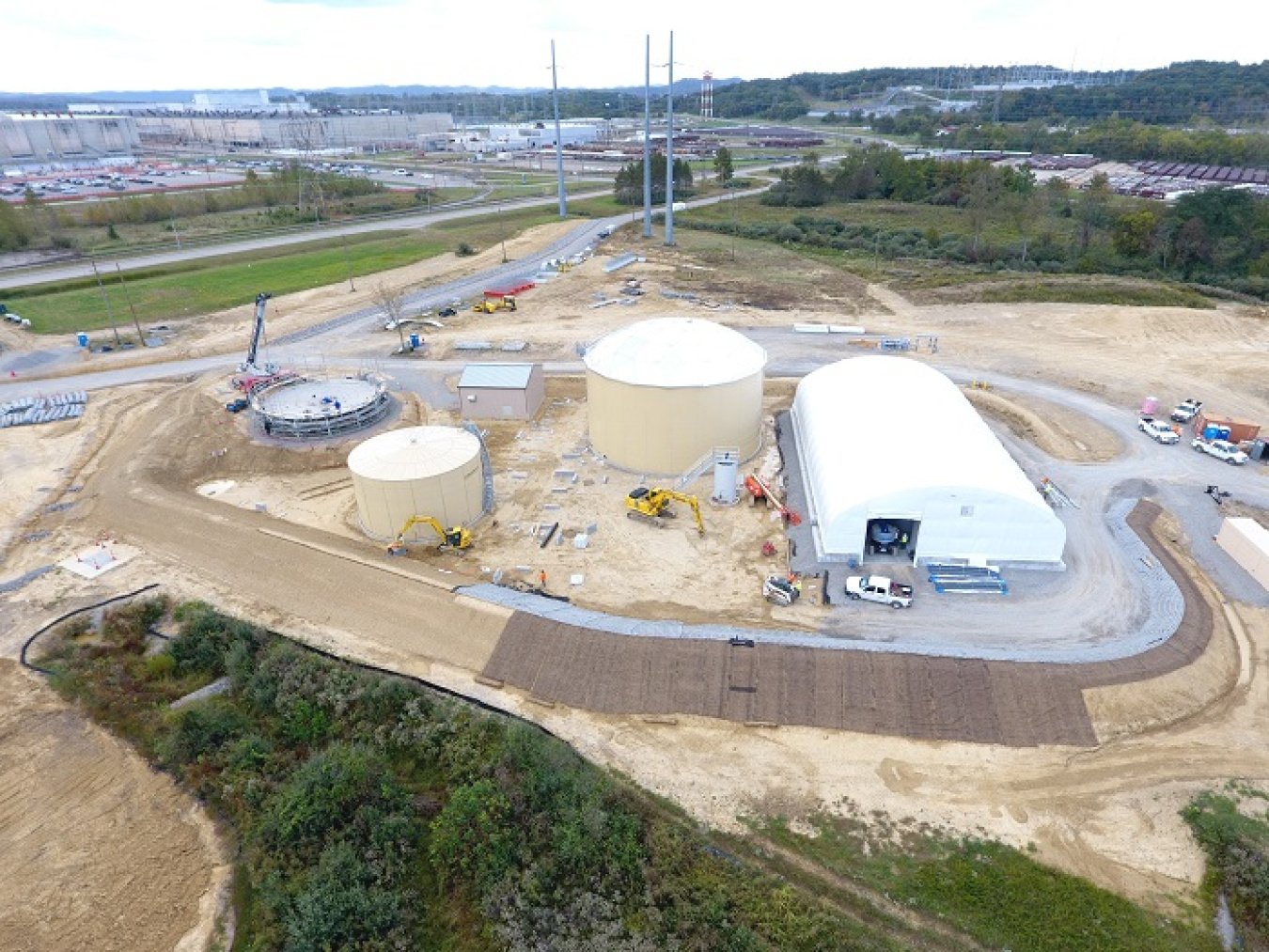 Portsmouth Site Installs Water Treatment System for Disposal Facility